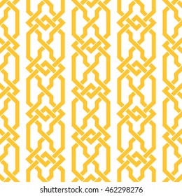 Geometric trellis pattern seamless background tile