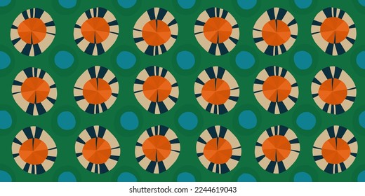 Geometric trendy abstract print. Modern vector template for design. Ethnic style.