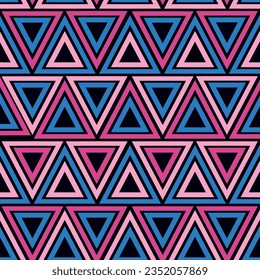 geometric, trendy  pattern, background of line. minimalist style. Abstract, blue, pink template for  banner, business, branding, print. vector art illustration. barbie style