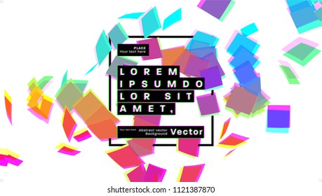 Geometric trendy style cover design. Eps10 vector illustration