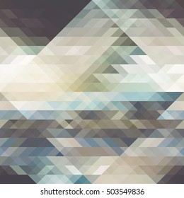 Geometric  triangle abstract background