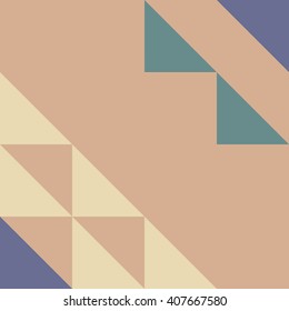 geometric triangle abstract background pattern in vector