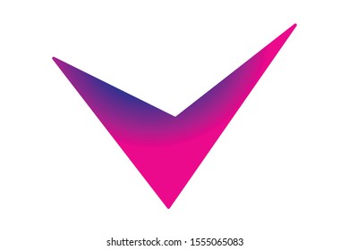 
Geometric triangle colorful triangle logo vector