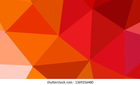 Geometric triangle design. Colorful gradient mosaic background. The effect of stained glass. EPS 10 Vector