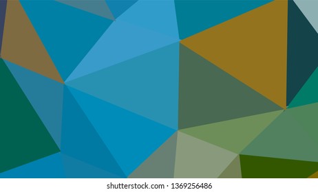 Geometric triangle design. Colorful gradient mosaic background. The effect of stained glass. EPS 10 Vector