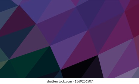 Geometric triangle design. Colorful gradient mosaic background. The effect of stained glass. EPS 10 Vector