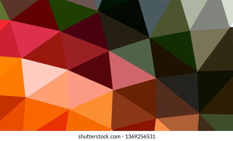 Geometric triangle design. Colorful gradient mosaic background. The effect of stained glass. EPS 10 Vector