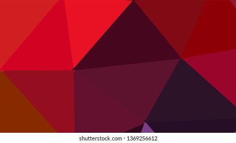 Geometric triangle design. Colorful gradient mosaic background. The effect of stained glass. EPS 10 Vector