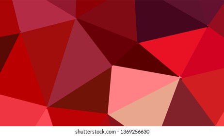 Geometric triangle design. Colorful gradient mosaic background. The effect of stained glass. EPS 10 Vector