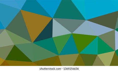 Geometric triangle design. Colorful gradient mosaic background. The effect of stained glass. EPS 10 Vector