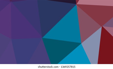 Geometric triangle design. Colorful gradient mosaic background. The effect of stained glass. EPS 10 Vector