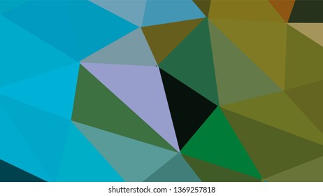 Geometric triangle design. Colorful gradient mosaic background. The effect of stained glass. EPS 10 Vector