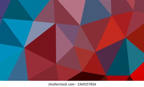 Geometric triangle design. Colorful gradient mosaic background. The effect of stained glass. EPS 10 Vector