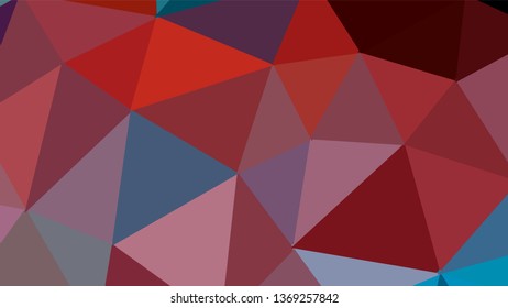 Geometric triangle design. Colorful gradient mosaic background. The effect of stained glass. EPS 10 Vector