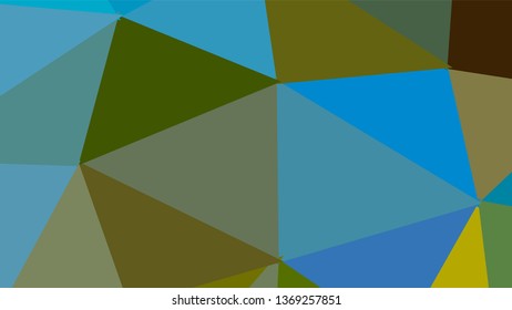 Geometric triangle design. Colorful gradient mosaic background. The effect of stained glass. EPS 10 Vector
