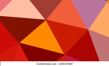 Geometric triangle design. Colorful gradient mosaic background. The effect of stained glass. EPS 10 Vector