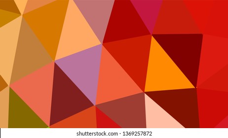 Geometric triangle design. Colorful gradient mosaic background. The effect of stained glass. EPS 10 Vector