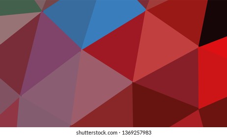 Geometric triangle design. Colorful gradient mosaic background. The effect of stained glass. EPS 10 Vector