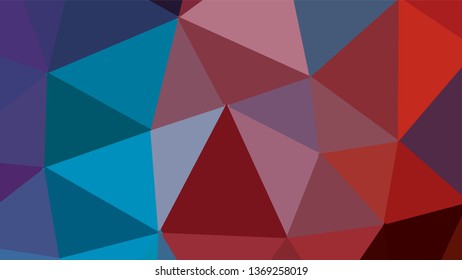 Geometric triangle design. Colorful gradient mosaic background. The effect of stained glass. EPS 10 Vector