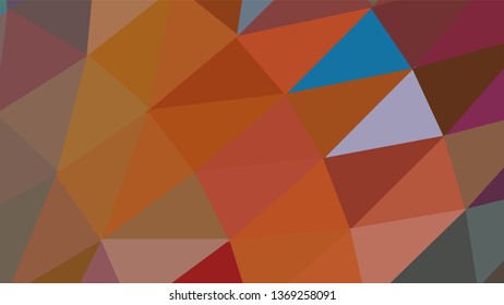 Geometric triangle design. Colorful gradient mosaic background. The effect of stained glass. EPS 10 Vector