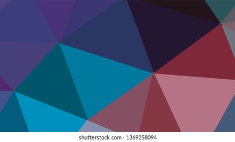 Geometric triangle design. Colorful gradient mosaic background. The effect of stained glass. EPS 10 Vector