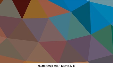 Geometric triangle design. Colorful gradient mosaic background. The effect of stained glass. EPS 10 Vector