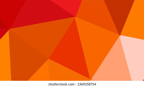 Geometric triangle design. Colorful gradient mosaic background. The effect of stained glass. EPS 10 Vector