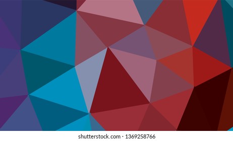 Geometric triangle design. Colorful gradient mosaic background. The effect of stained glass. EPS 10 Vector