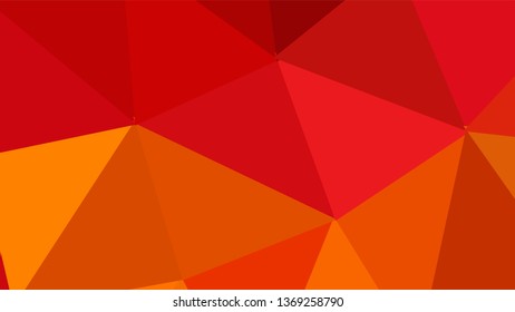 Geometric triangle design. Colorful gradient mosaic background. The effect of stained glass. EPS 10 Vector