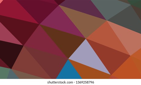 Geometric triangle design. Colorful gradient mosaic background. The effect of stained glass. EPS 10 Vector