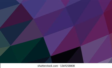 Geometric triangle design. Colorful gradient mosaic background. The effect of stained glass. EPS 10 Vector