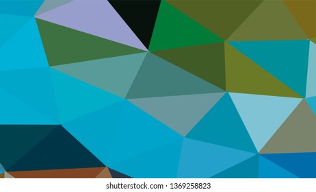 Geometric triangle design. Colorful gradient mosaic background. The effect of stained glass. EPS 10 Vector