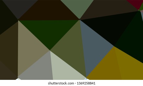 Geometric triangle design. Colorful gradient mosaic background. The effect of stained glass. EPS 10 Vector