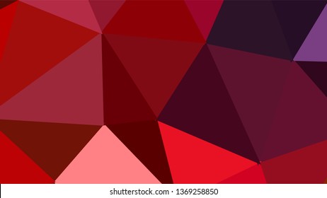 Geometric triangle design. Colorful gradient mosaic background. The effect of stained glass. EPS 10 Vector