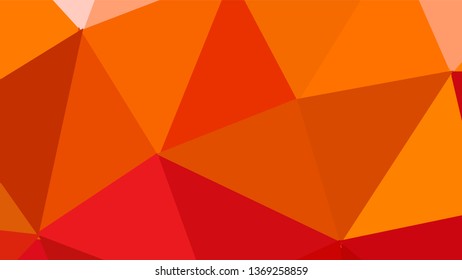 Geometric triangle design. Colorful gradient mosaic background. The effect of stained glass. EPS 10 Vector