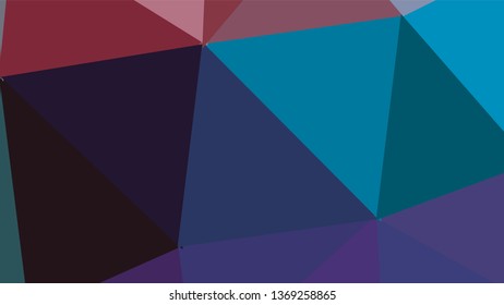 Geometric triangle design. Colorful gradient mosaic background. The effect of stained glass. EPS 10 Vector