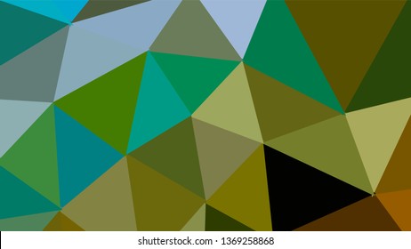 Geometric triangle design. Colorful gradient mosaic background. The effect of stained glass. EPS 10 Vector