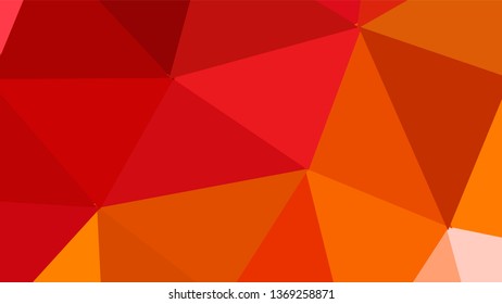Geometric triangle design. Colorful gradient mosaic background. The effect of stained glass. EPS 10 Vector