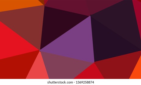 Geometric triangle design. Colorful gradient mosaic background. The effect of stained glass. EPS 10 Vector