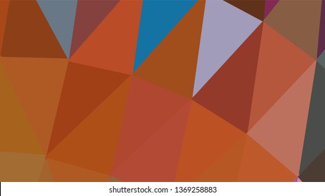 Geometric triangle design. Colorful gradient mosaic background. The effect of stained glass. EPS 10 Vector
