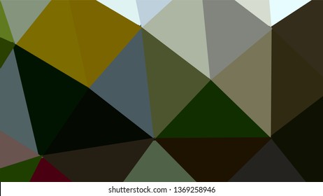 Geometric triangle design. Colorful gradient mosaic background. The effect of stained glass. EPS 10 Vector