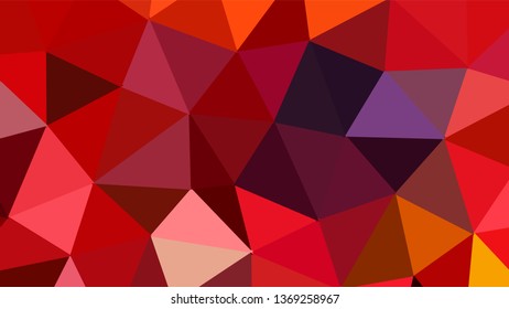Geometric triangle design. Colorful gradient mosaic background. The effect of stained glass. EPS 10 Vector