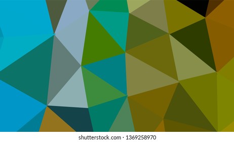 Geometric triangle design. Colorful gradient mosaic background. The effect of stained glass. EPS 10 Vector