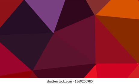 Geometric triangle design. Colorful gradient mosaic background. The effect of stained glass. EPS 10 Vector