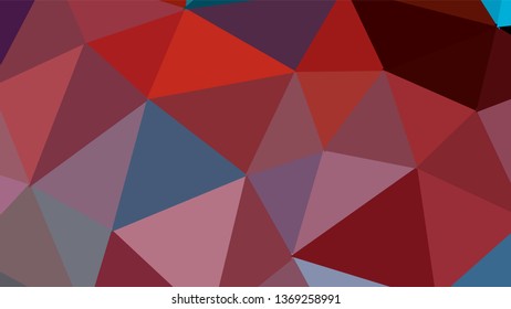 Geometric triangle design. Colorful gradient mosaic background. The effect of stained glass. EPS 10 Vector