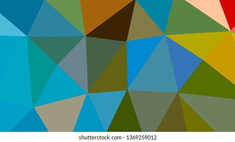 Geometric triangle design. Colorful gradient mosaic background. The effect of stained glass. EPS 10 Vector