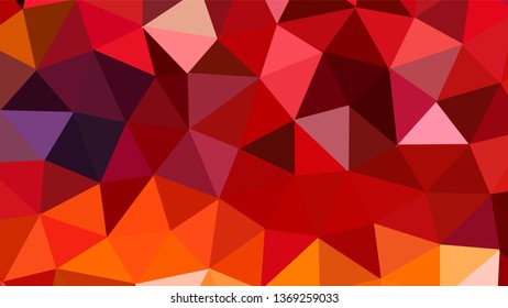Geometric triangle design. Colorful gradient mosaic background. The effect of stained glass. EPS 10 Vector