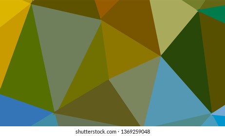 Geometric triangle design. Colorful gradient mosaic background. The effect of stained glass. EPS 10 Vector