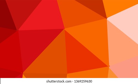 Geometric triangle design. Colorful gradient mosaic background. The effect of stained glass. EPS 10 Vector
