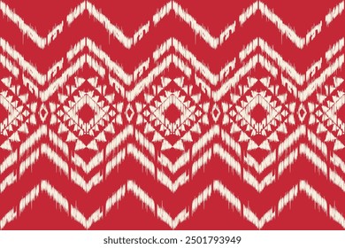 Geometric with triangle ethnic seamless pattern. abstract illustration. design for geometric pattern wallpaper. Tribal ethnic vector texture. Aztec style. Folk embroidery. Indian, Scandinavian, Africa